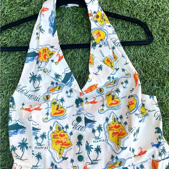 ✨FINAL PRICE✨ NWOT-Sz XL-Hawaii Island Halter dress with pockets 🌴😍 - Picture 9 of 15